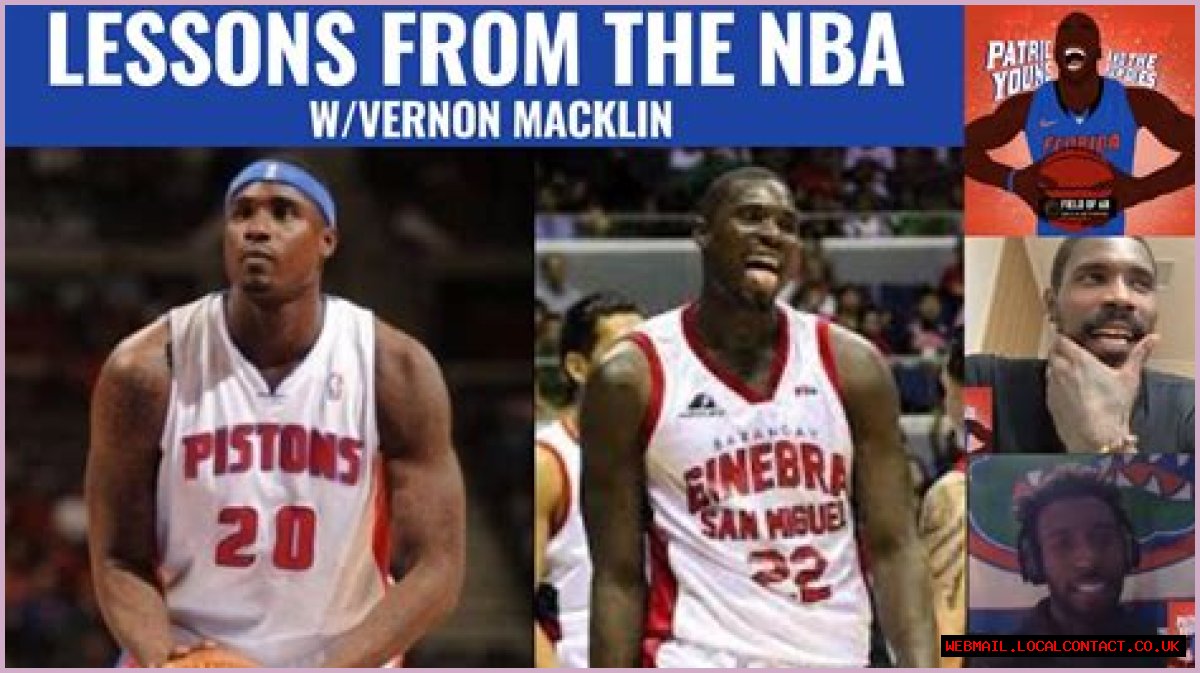 Vernon Macklin: A Journey Through The NBA And Beyond